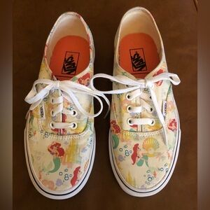 RARE NEVER WORN Disney Little Mermaid Vans